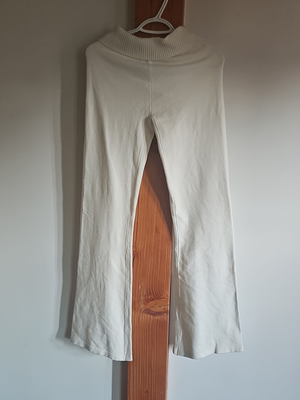 Streetwear Society Cream Knit Pants